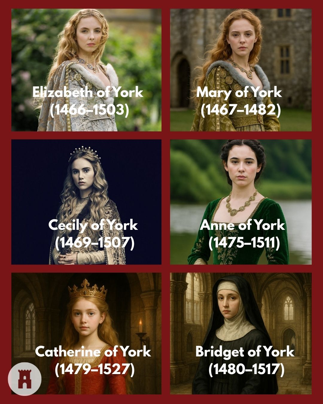 The 6 daughter of Elizabeth of York and Edward IV