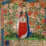 A tapestry of Elizabeth Woodville, Queen of England