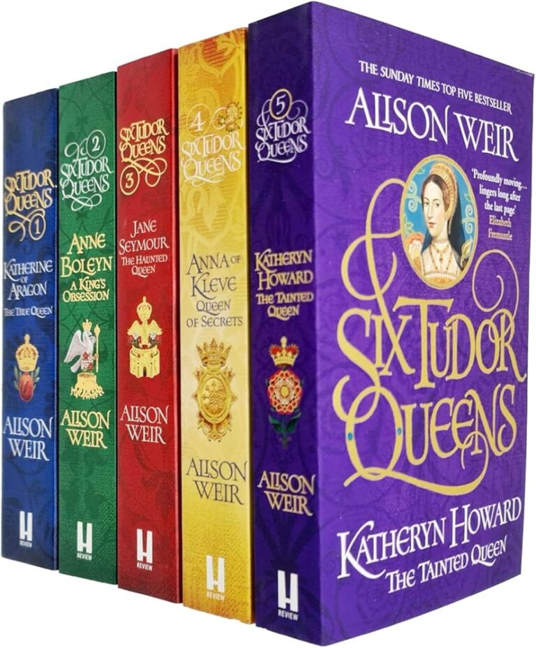 A collection of books by Alison Weir