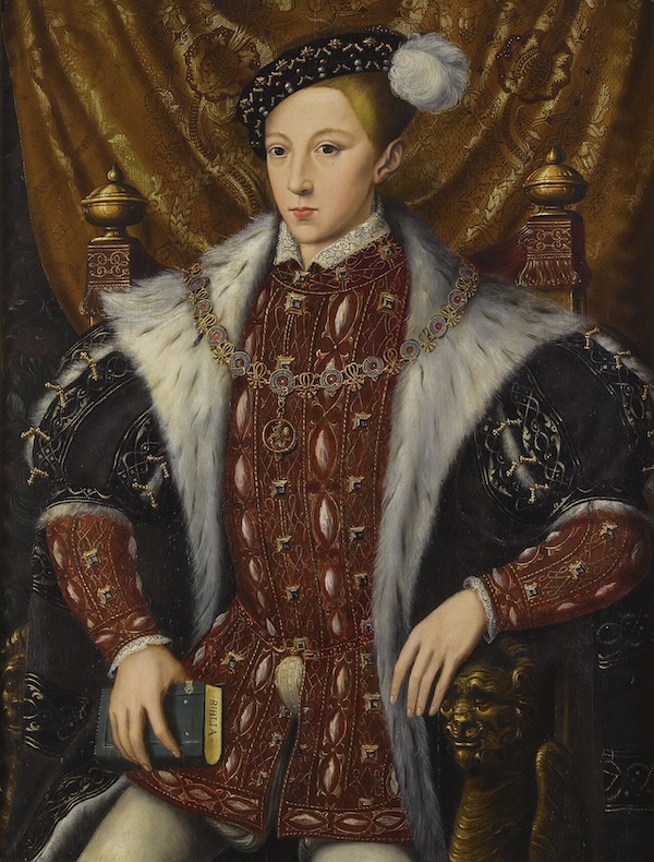 A portrait of Edward VI Henry VIII son